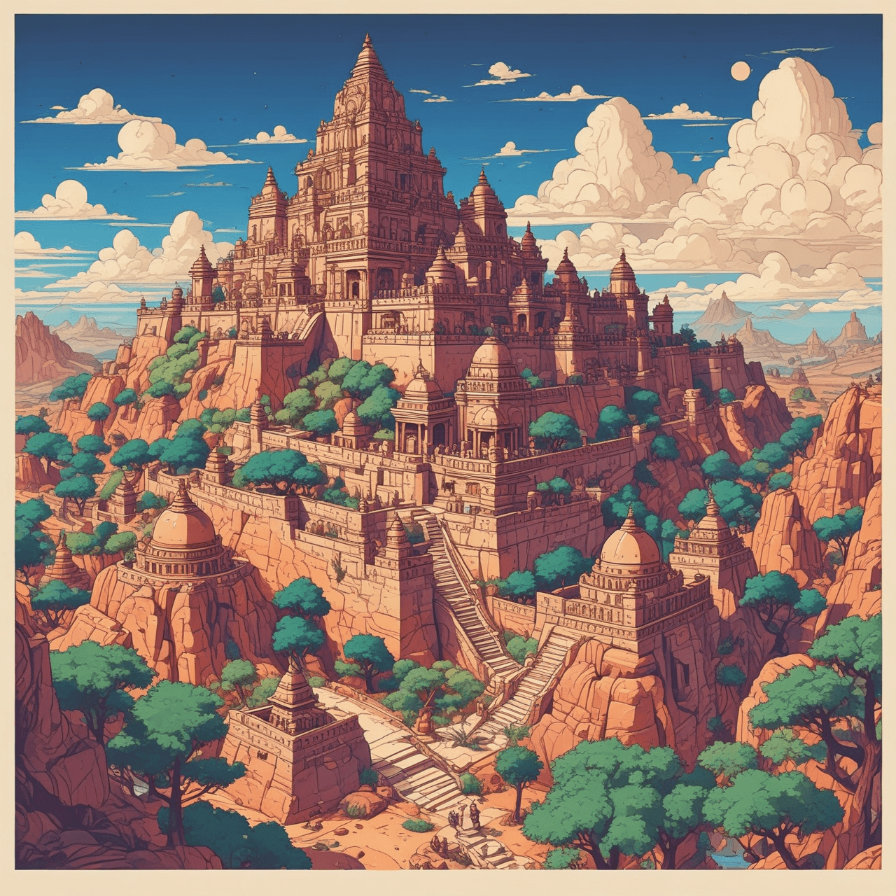 Chronicles of India Run game banner