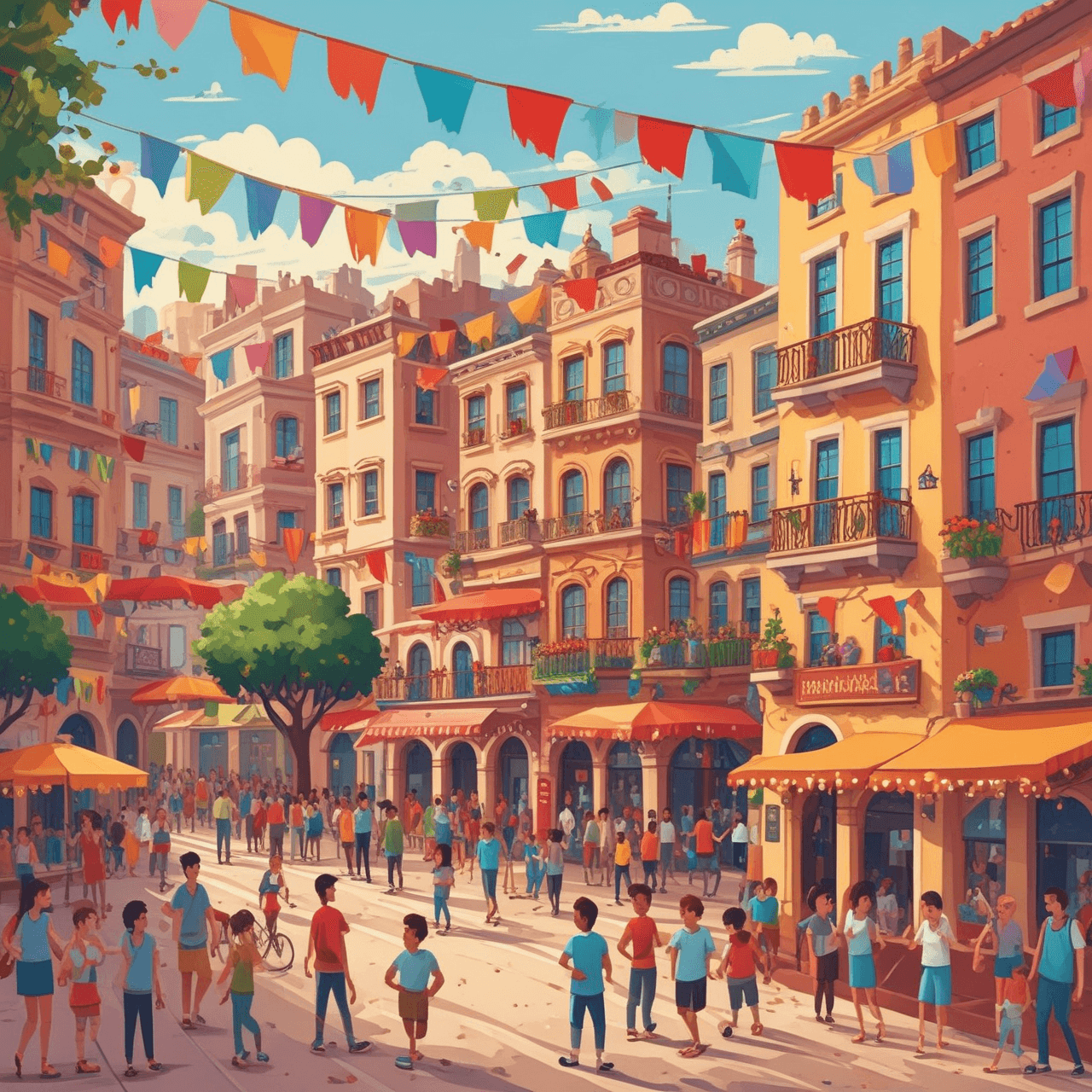 Spanish Fiesta Run game banner