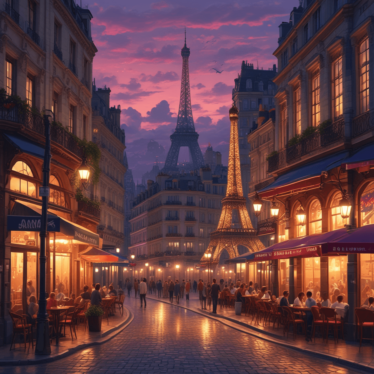 Parisian Quiz Runner game banner