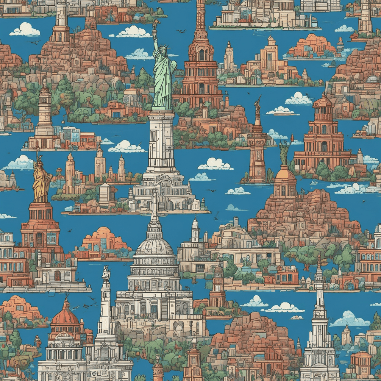 American History Dash game banner