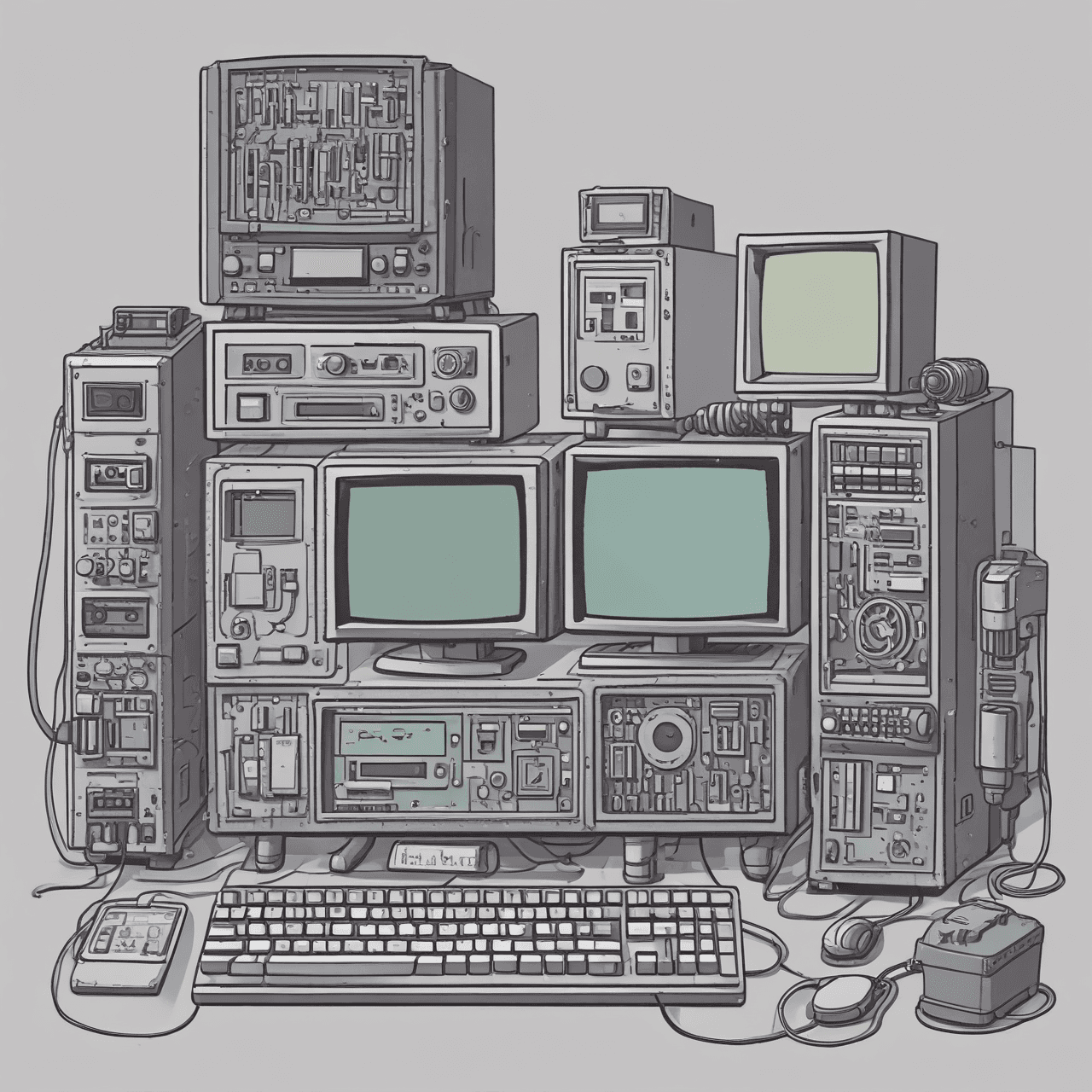 Corrida da História da Computação game banner