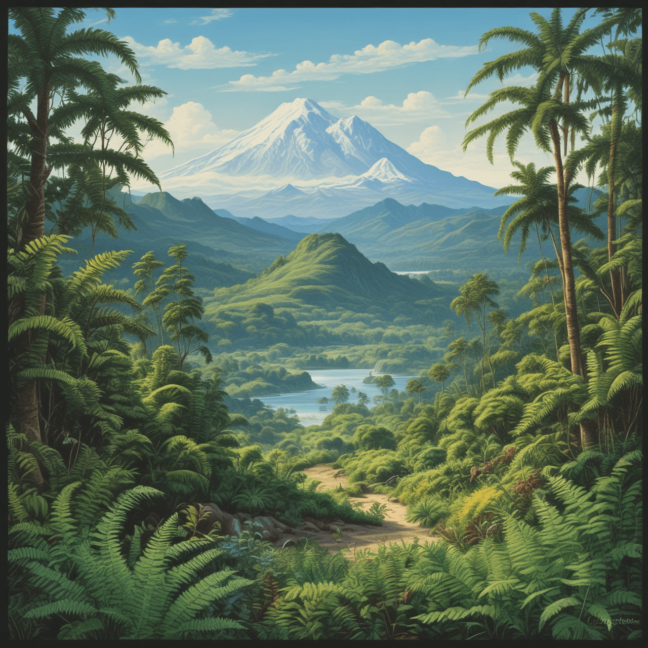 Prehistoric Jump game banner