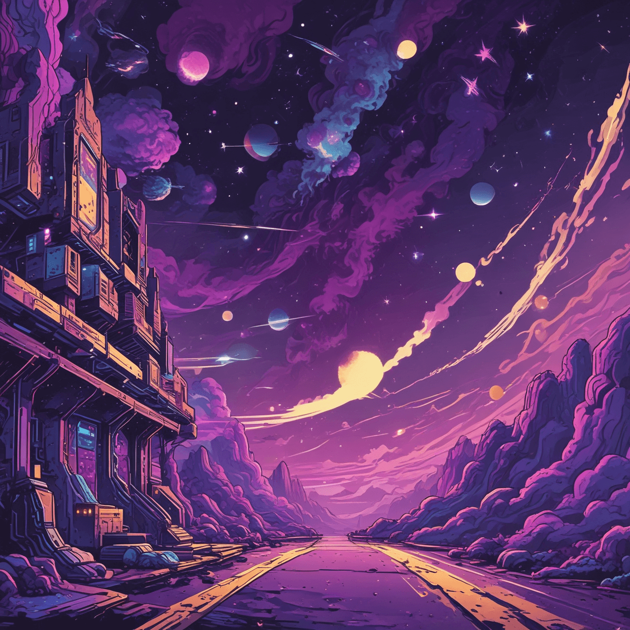 Cosmic Thermodynamics Run game banner