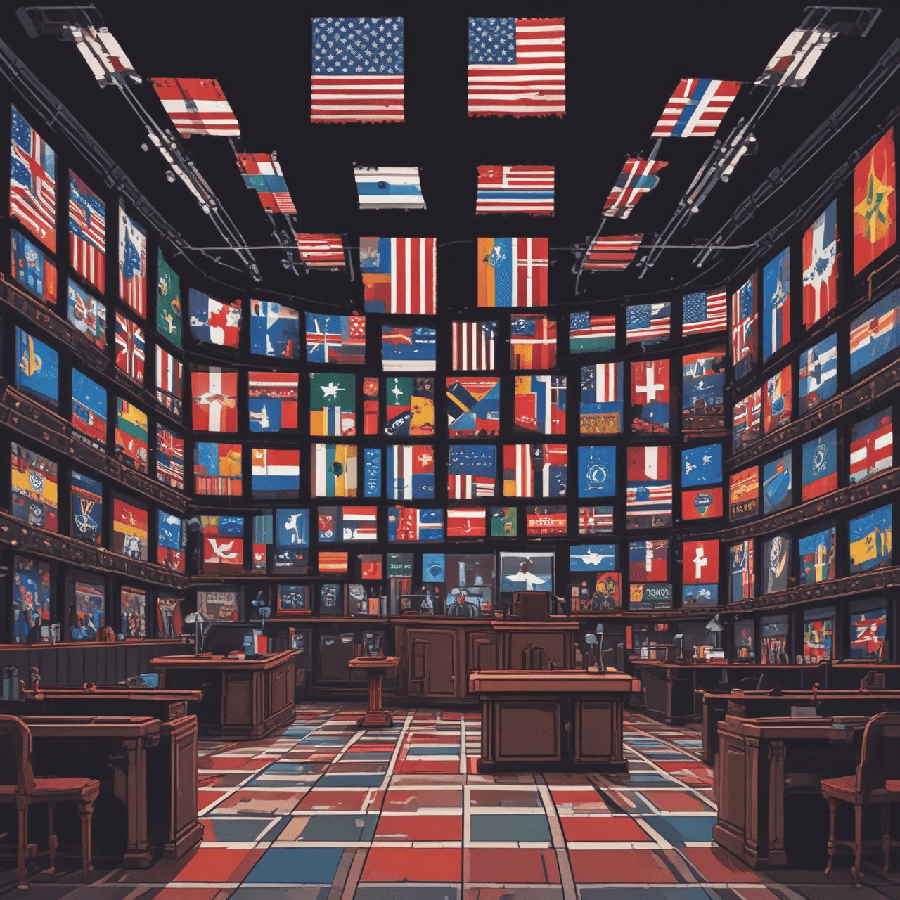 International Law Run game banner