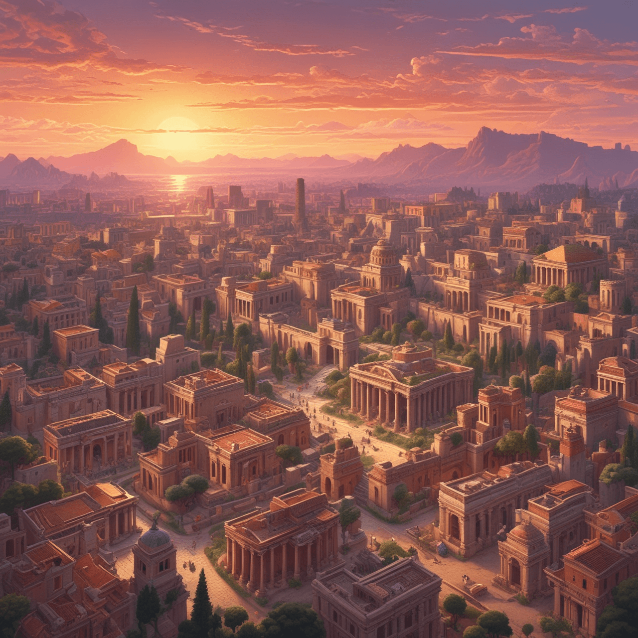 Roman Empire Run game banner