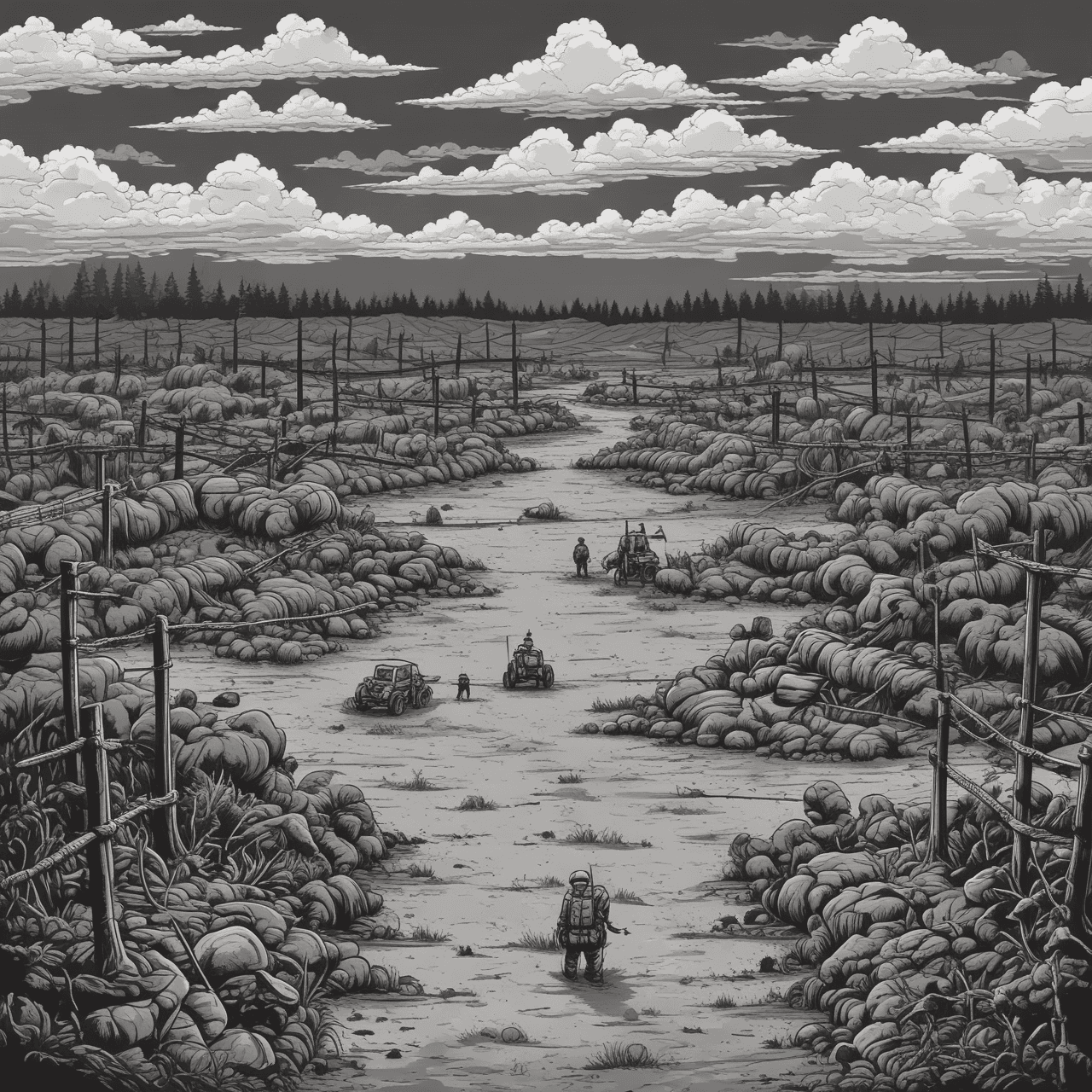 Trench Run game banner