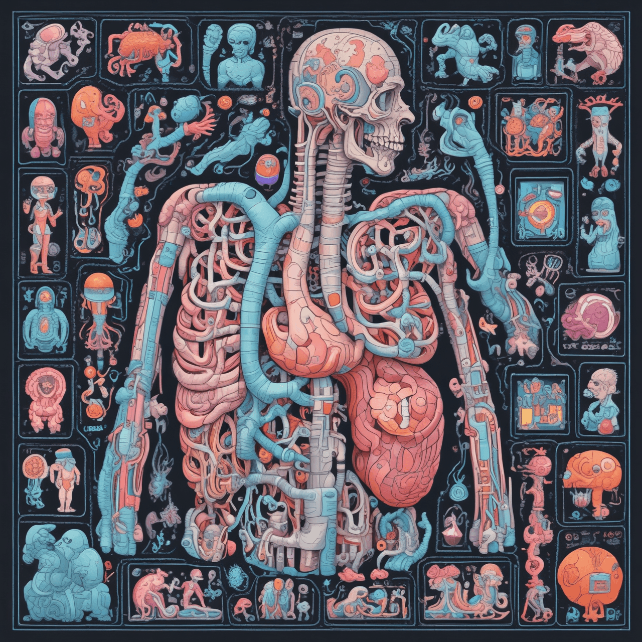 Biology Body Run Quiz game banner