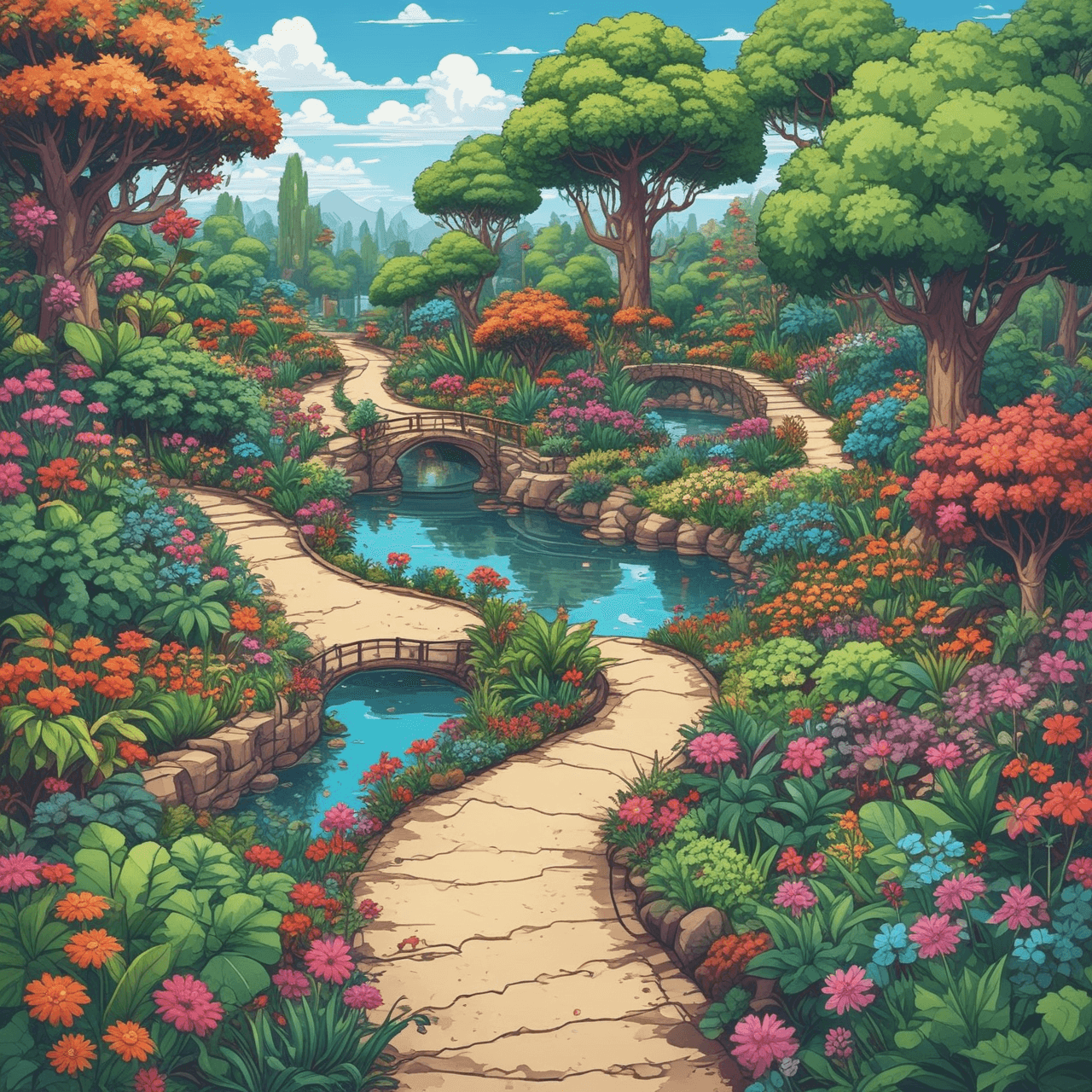 Botanical Brain Race game banner