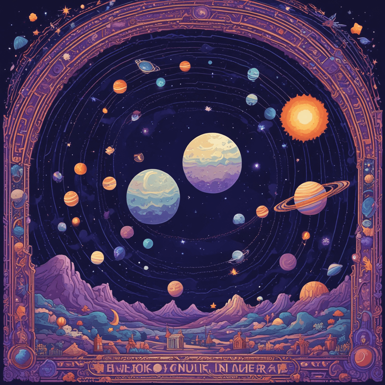 Geocentric Cosmos Quiz game banner