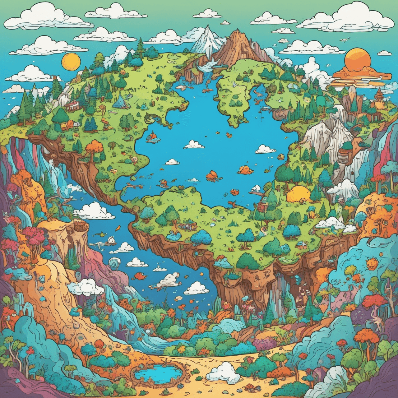 Jetpack Earth Adventure game banner