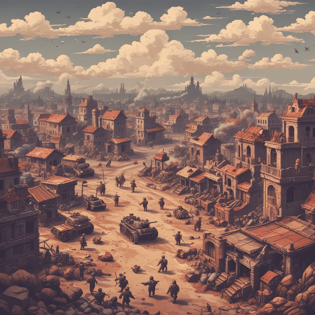 WWII Jump game banner