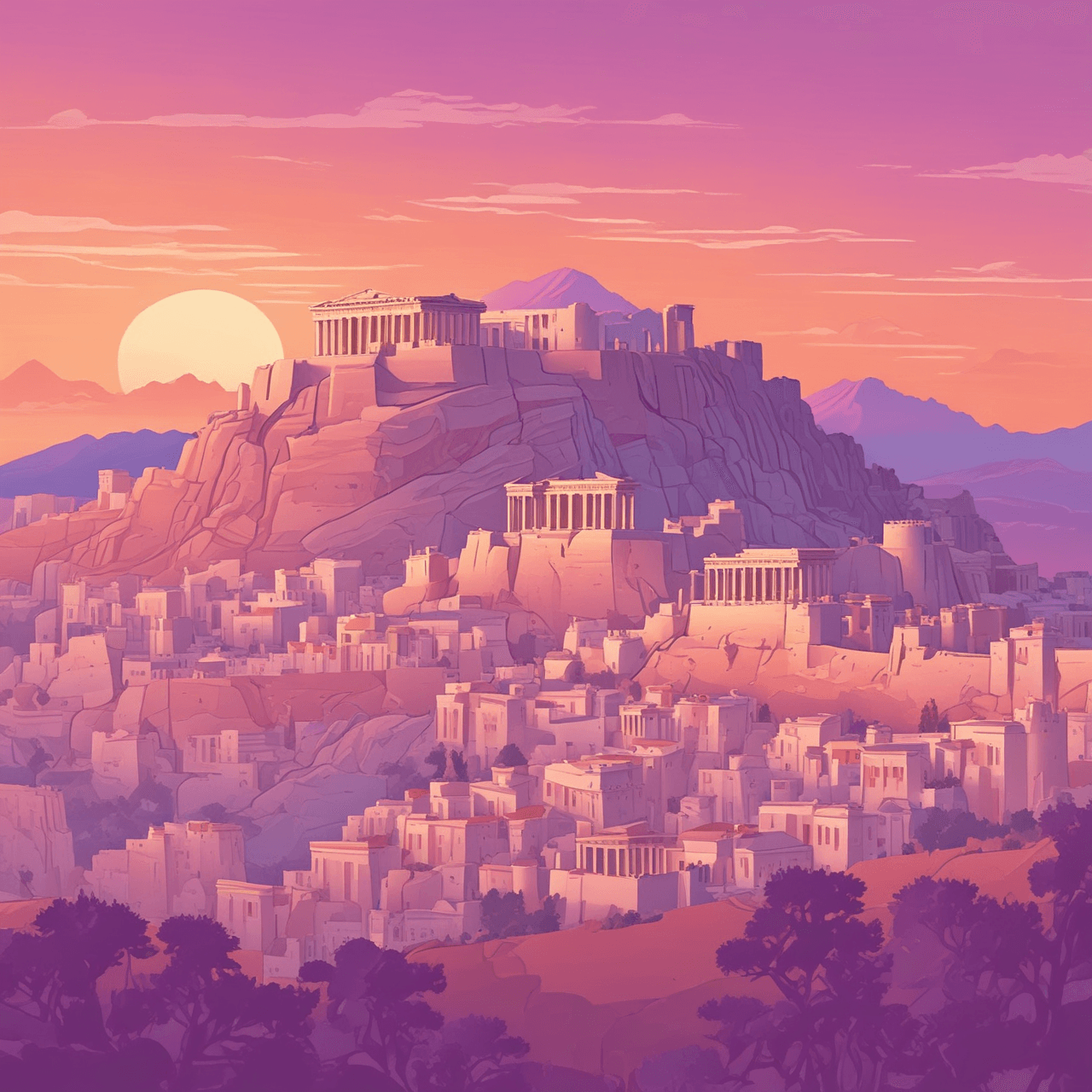 Olympian Run Quiz game banner