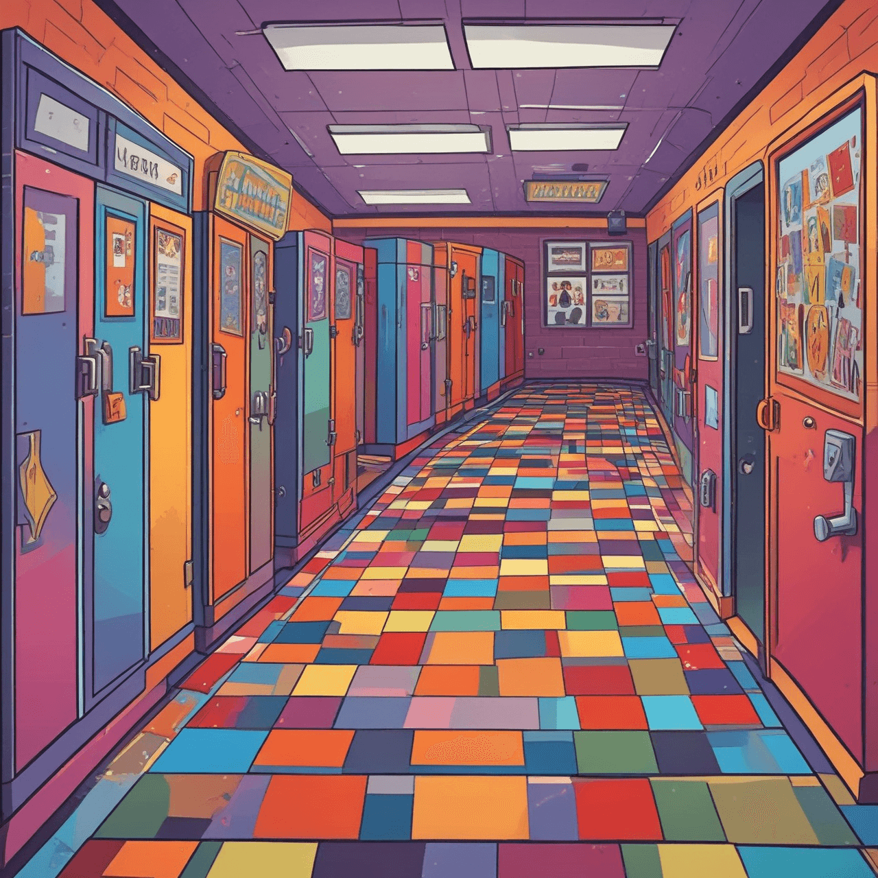 School Rules Jetpack Adventure game banner