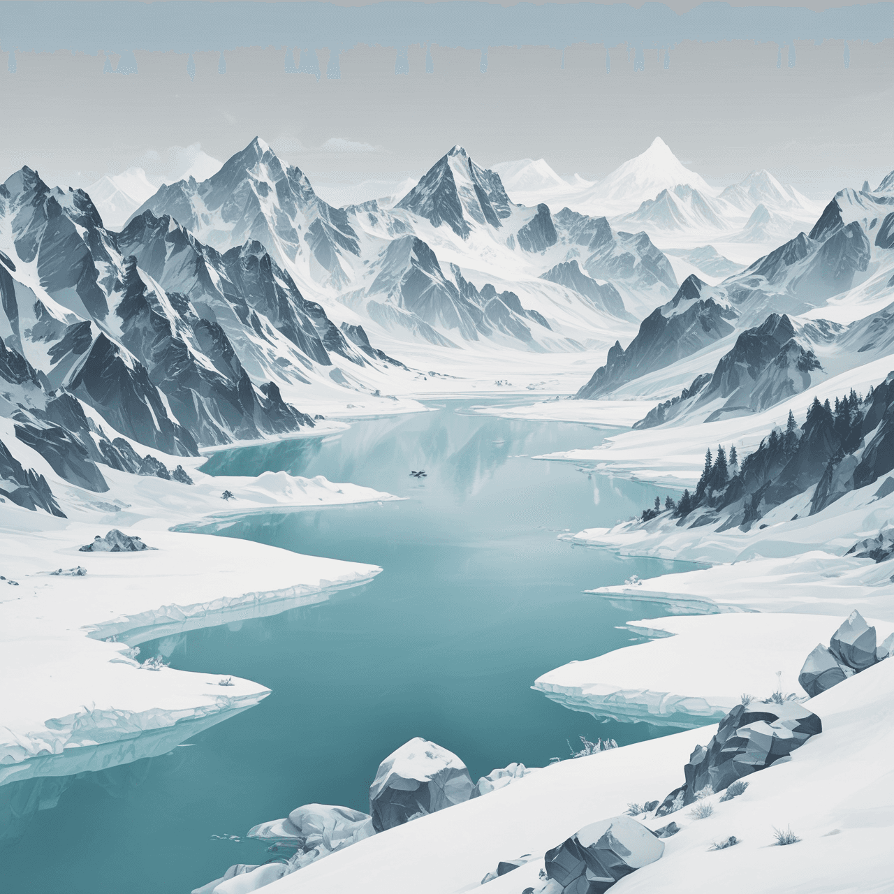 Glacier Jump game banner