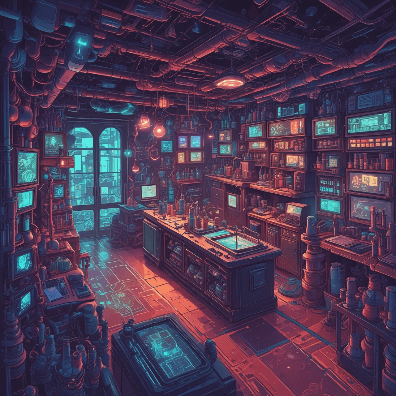 Pharma Lab Runner game banner