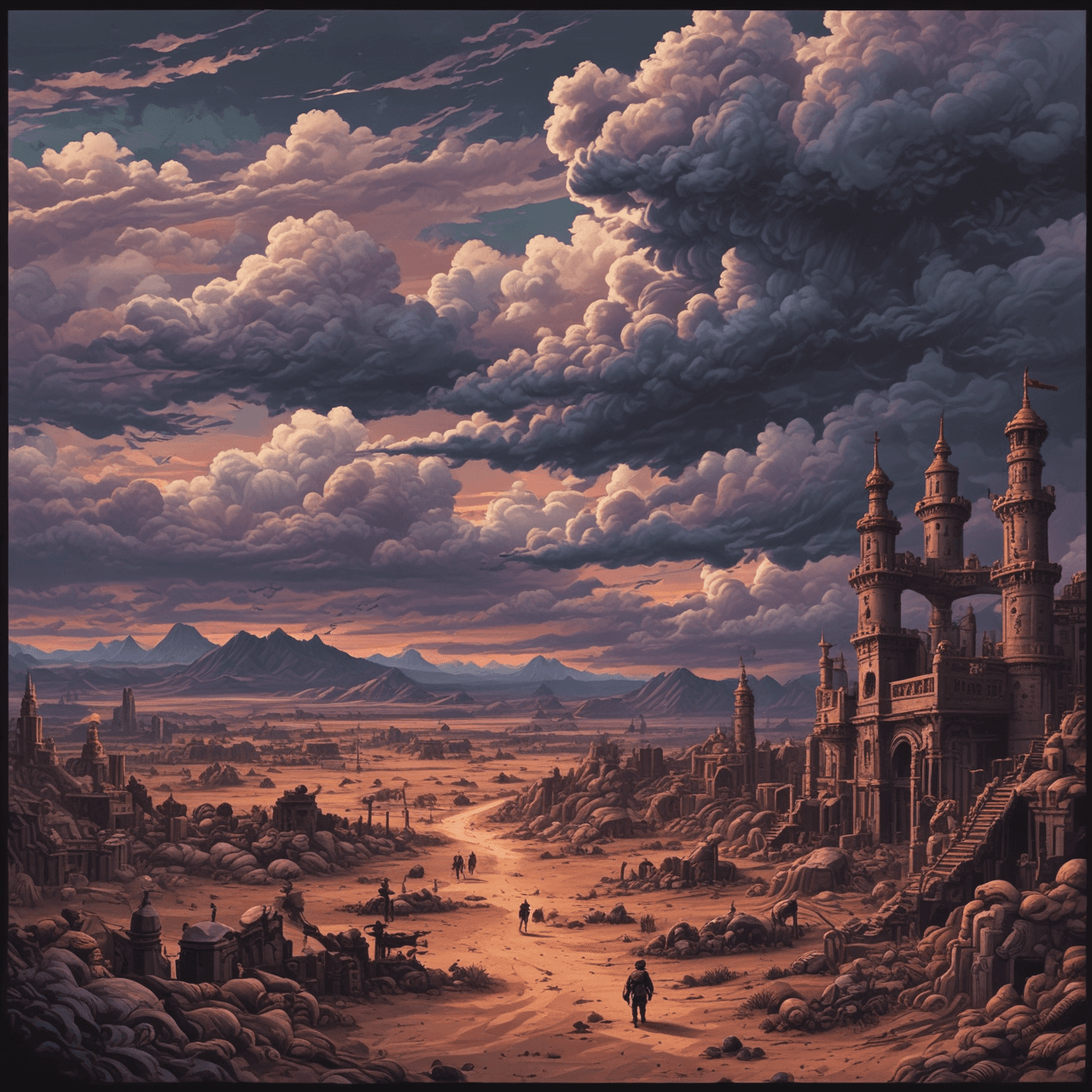 Shadows of History Bridge game banner