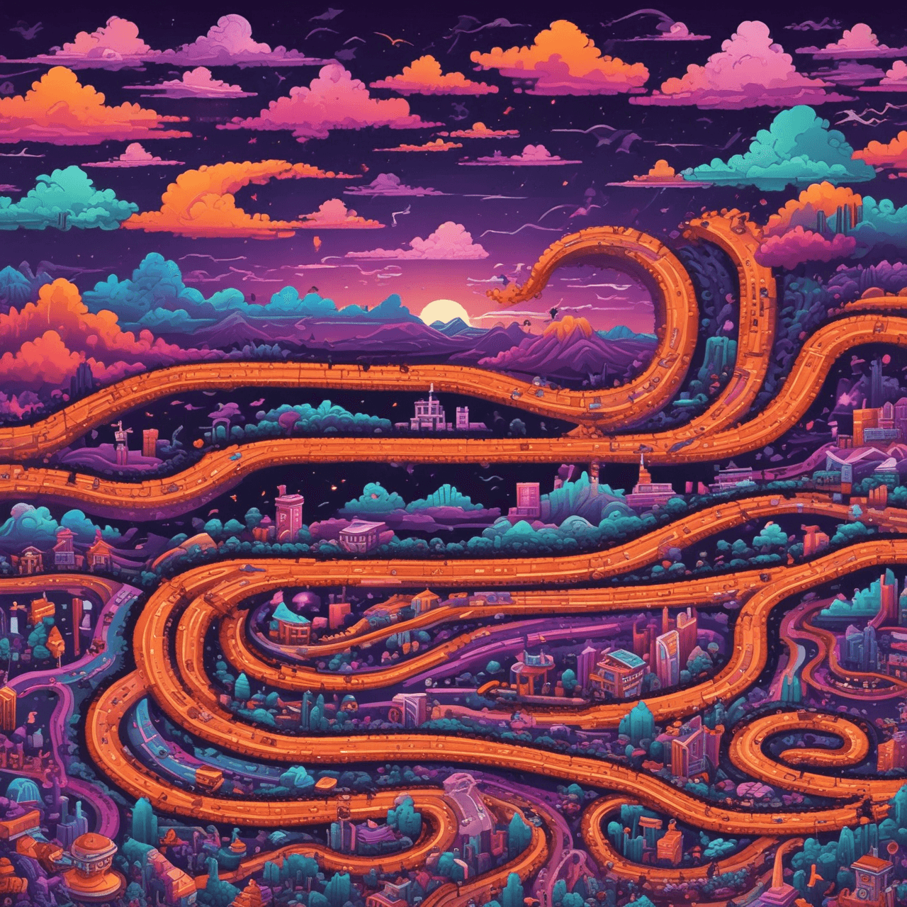 Calculus Formula Racer game banner