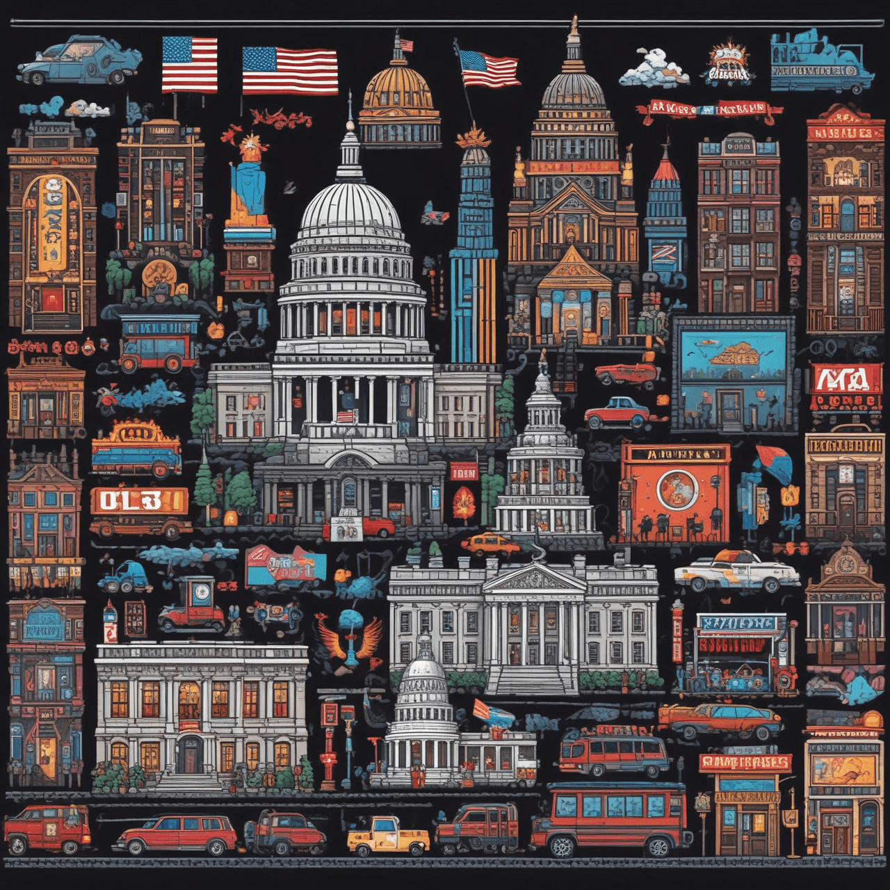 Amendment Arcade game banner