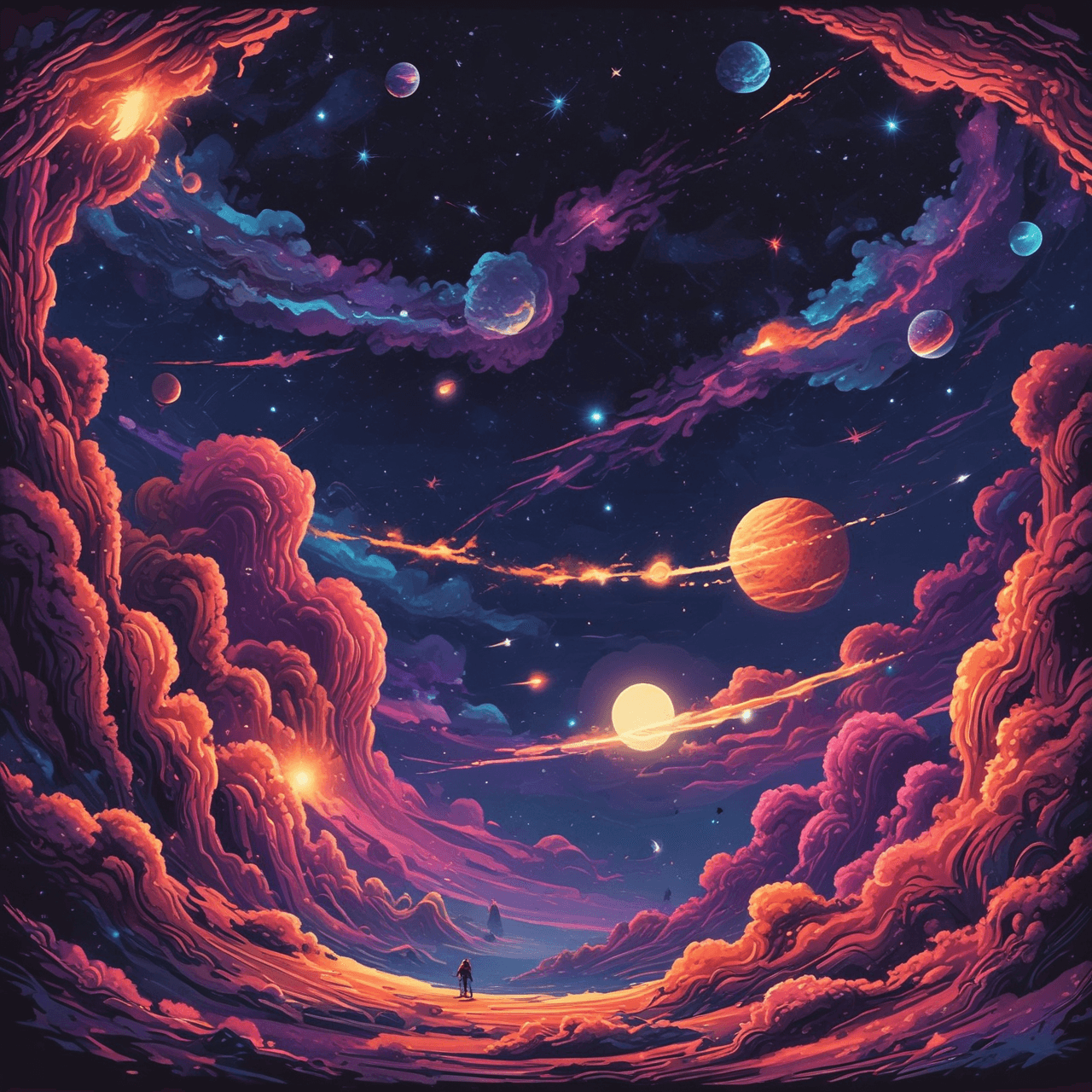 Cosmic Equation Run game banner