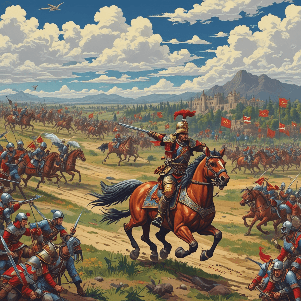 Bieg przez Historię: Wojny z Rosją game banner