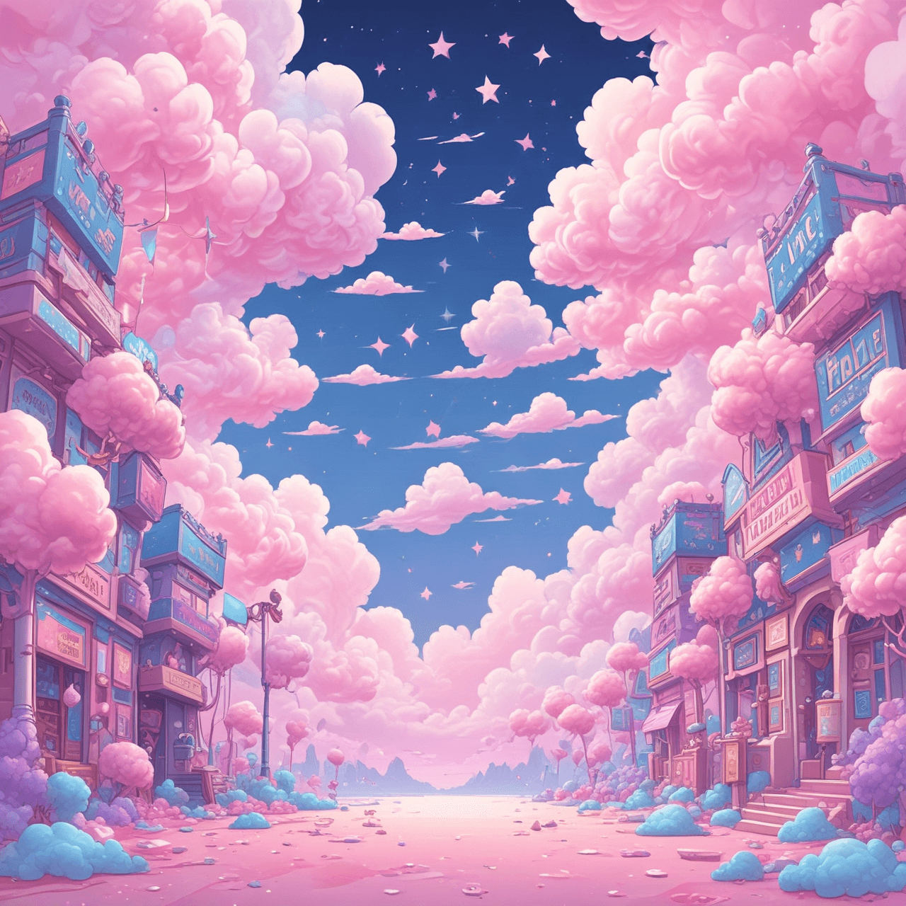 Cotton Candy Catechism Run game banner