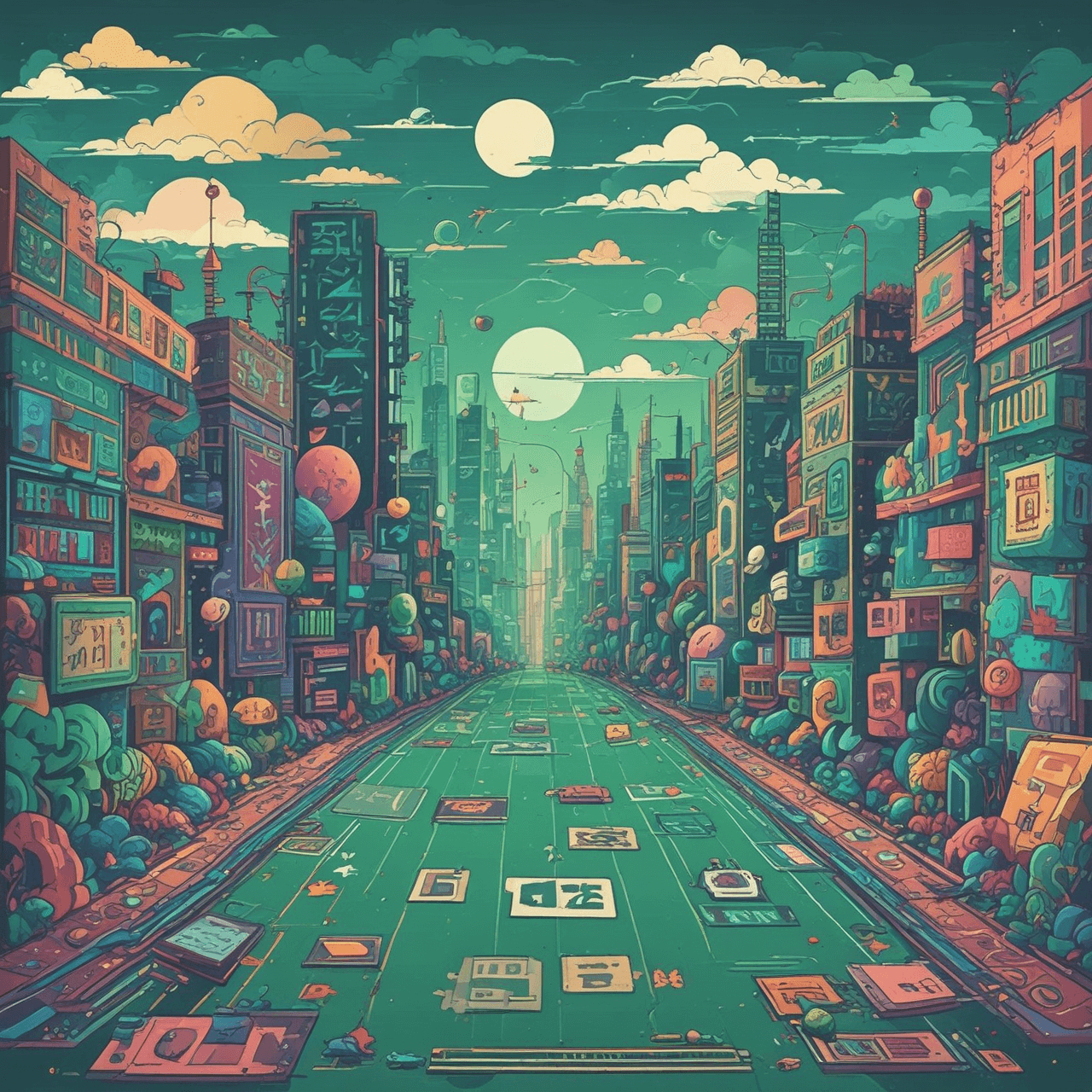 Math Mania Run game banner