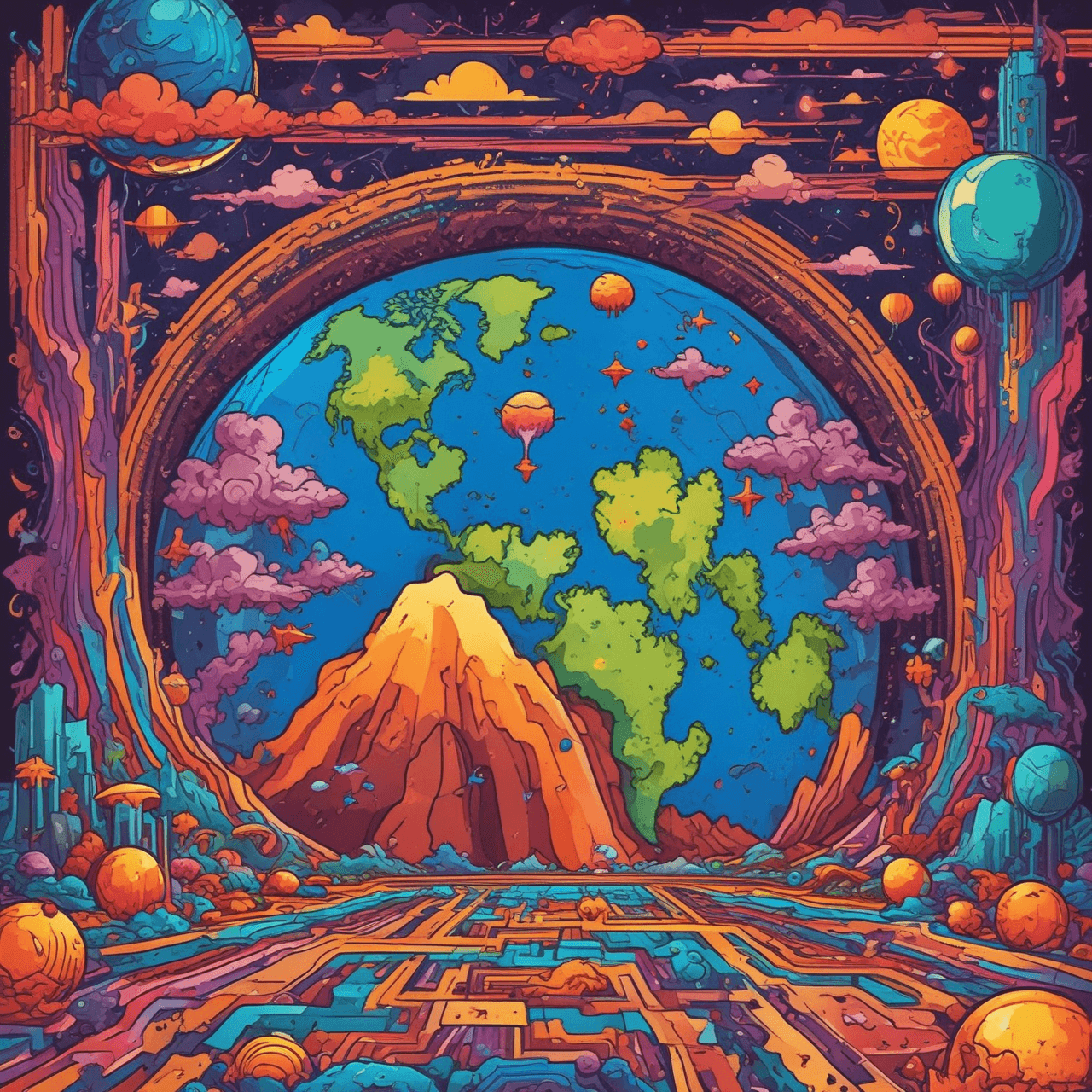 Tectonic Earth Run game banner