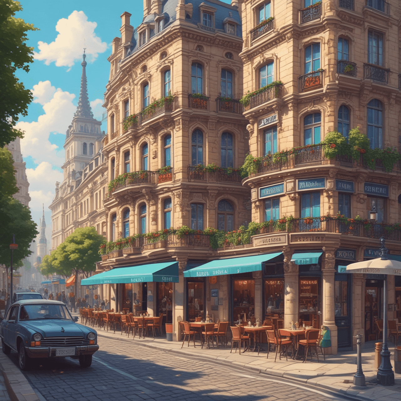 French Bistro Run game banner