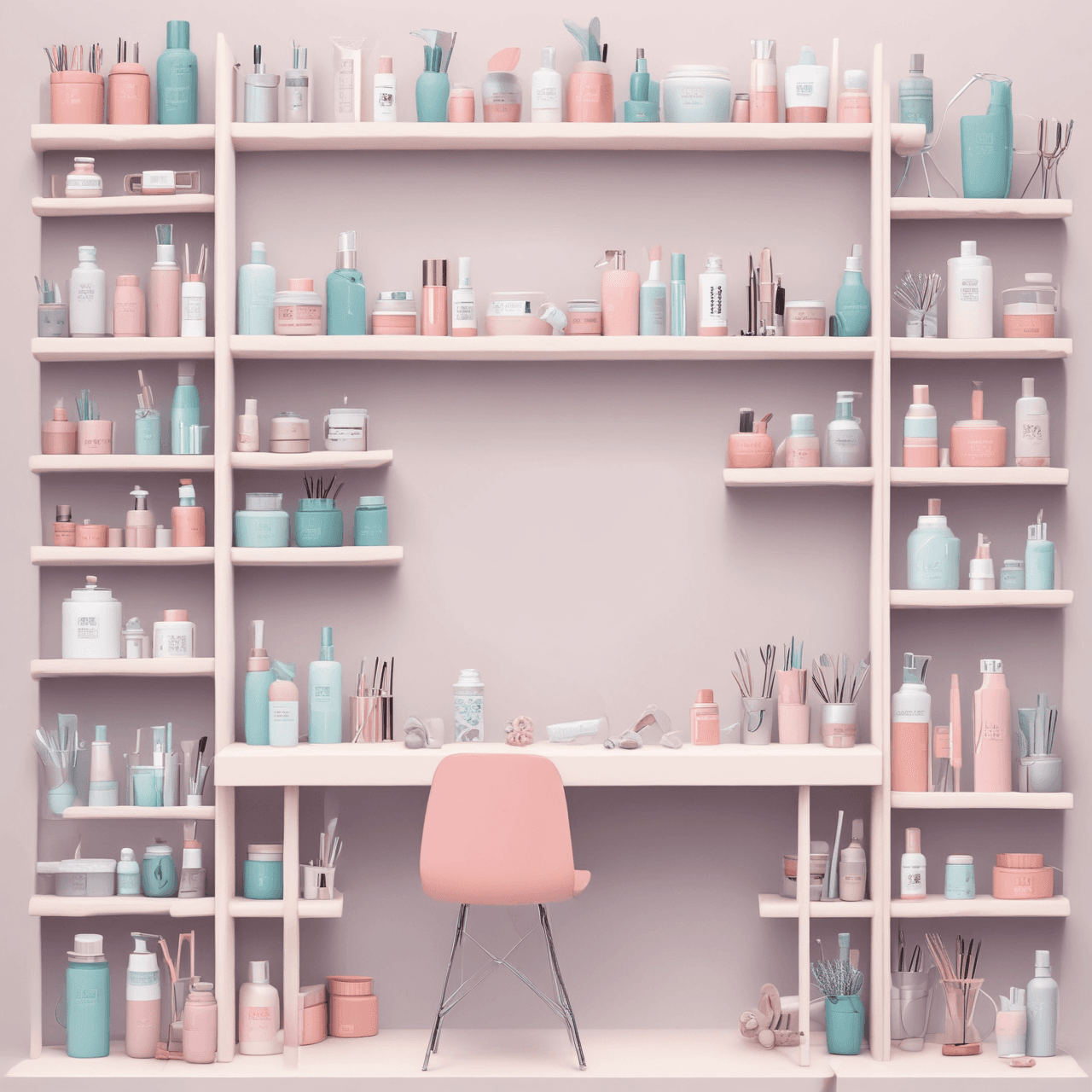 Cosmetology Cloud Hop game banner