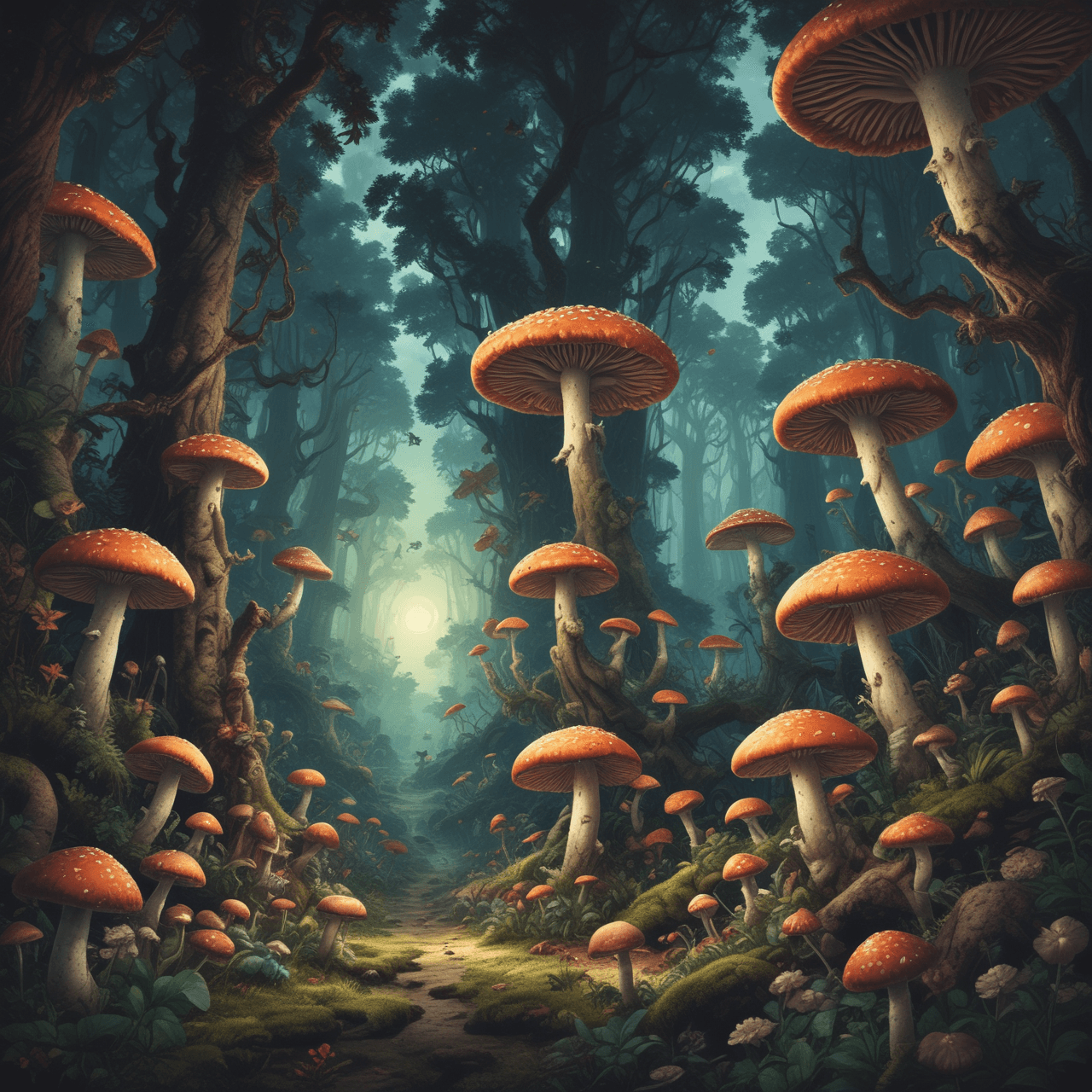 Fungi Cloud Hop game banner