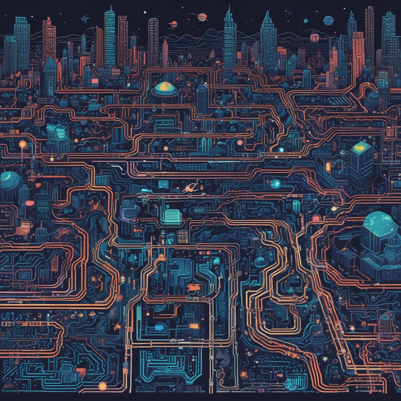 Logic Loop Race game banner