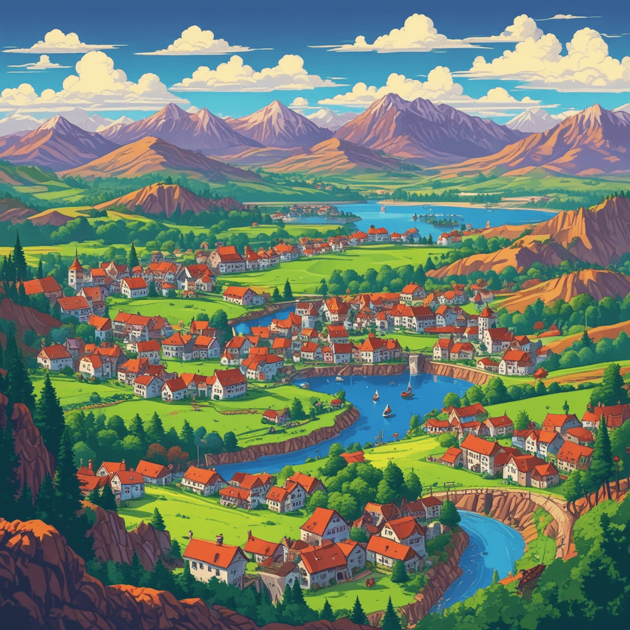 Kvíz o českých krajích game banner