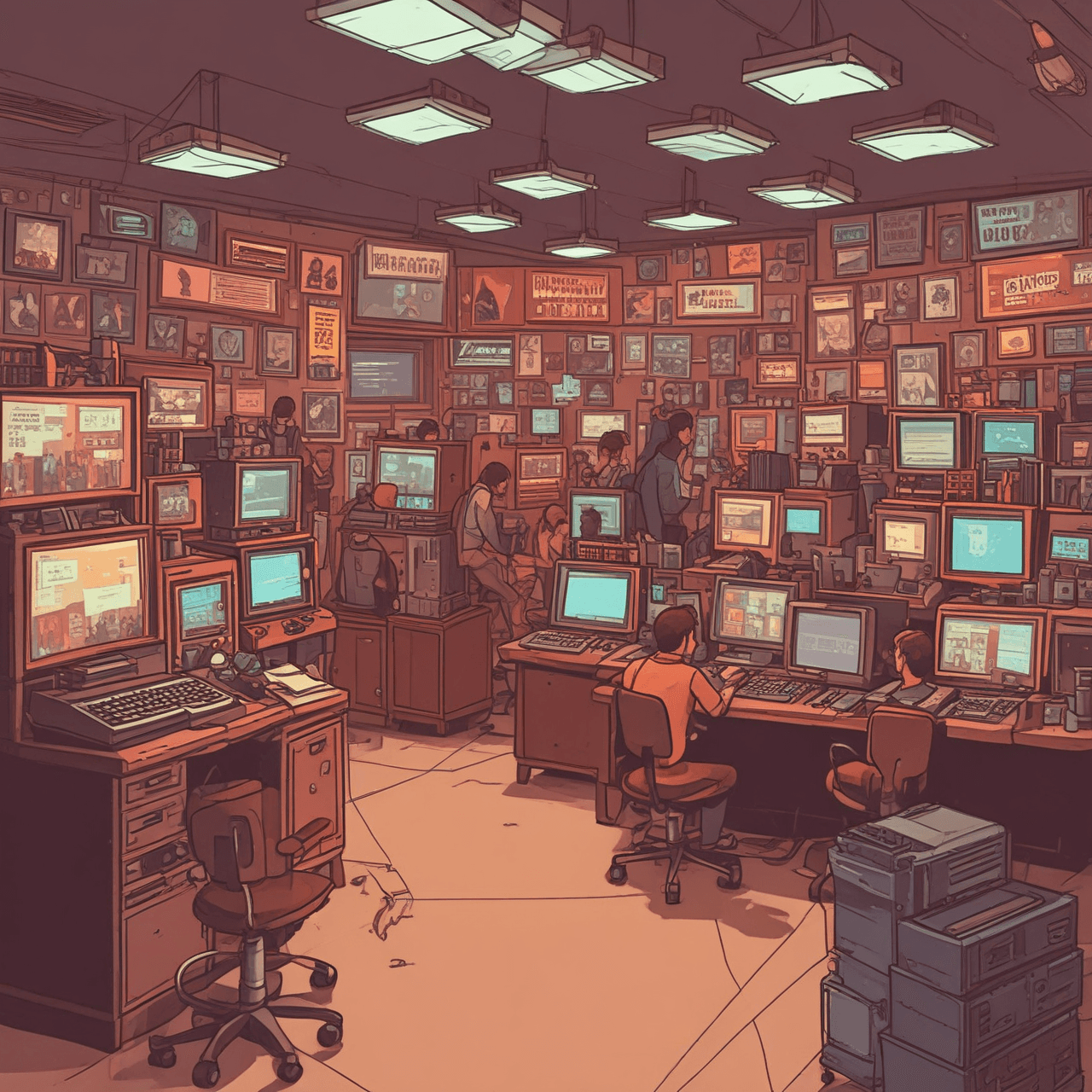 Lead Writer's Race game banner