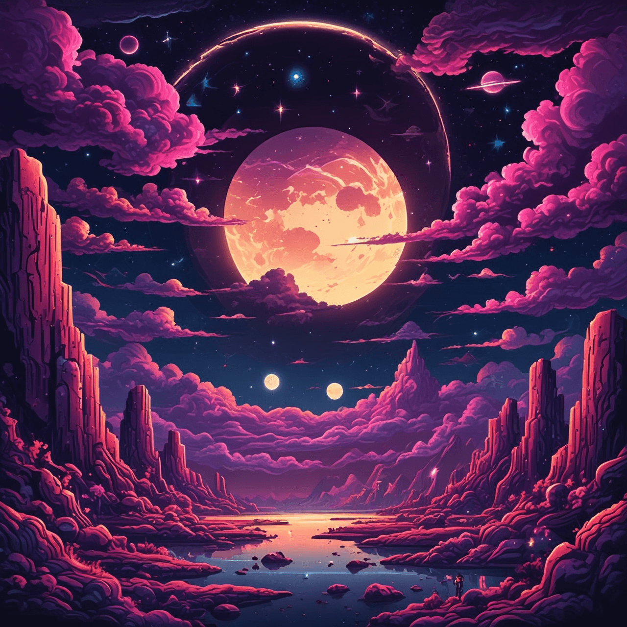 Lunar Cycle Odyssey game banner