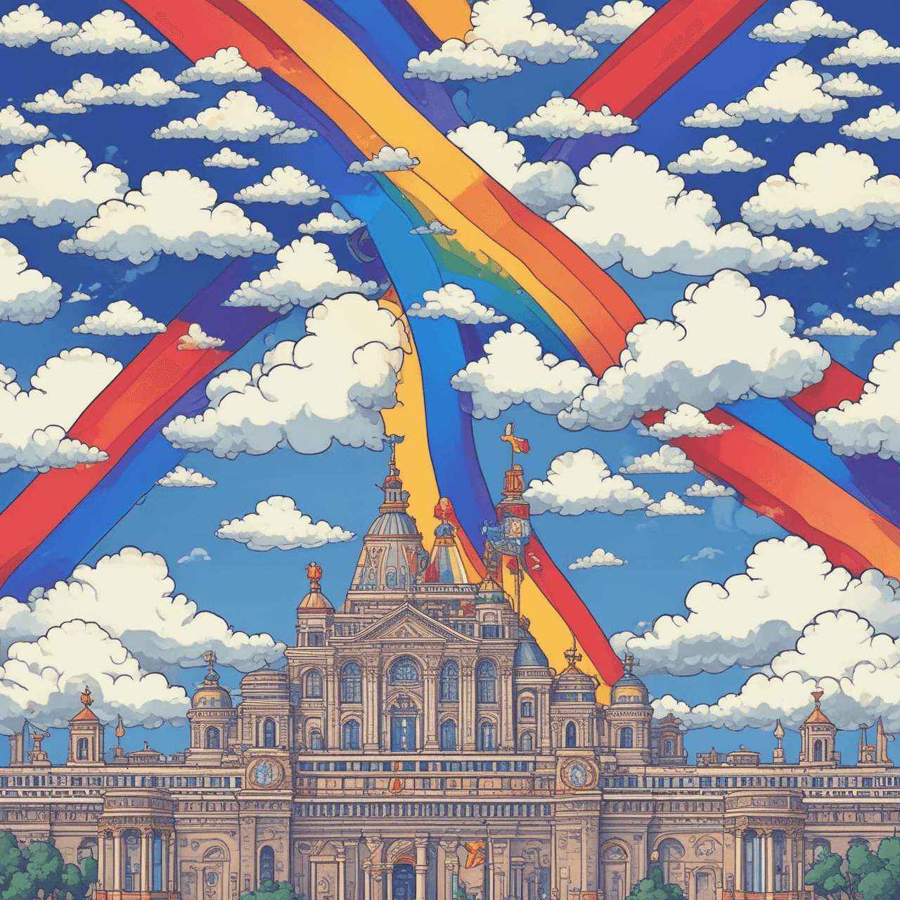 Pont des Articles de la Ve République game banner