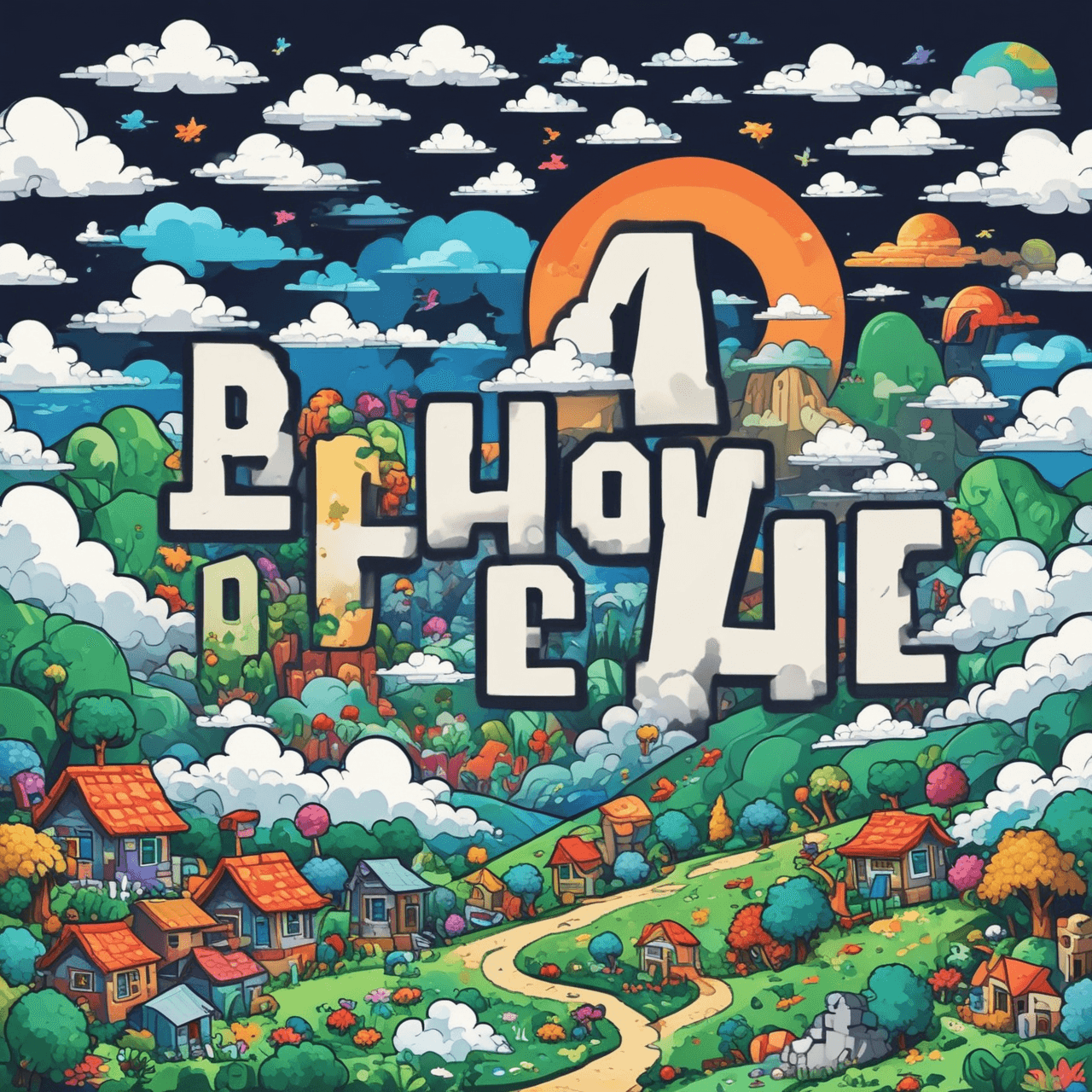 Phonics Cloud Hop game banner