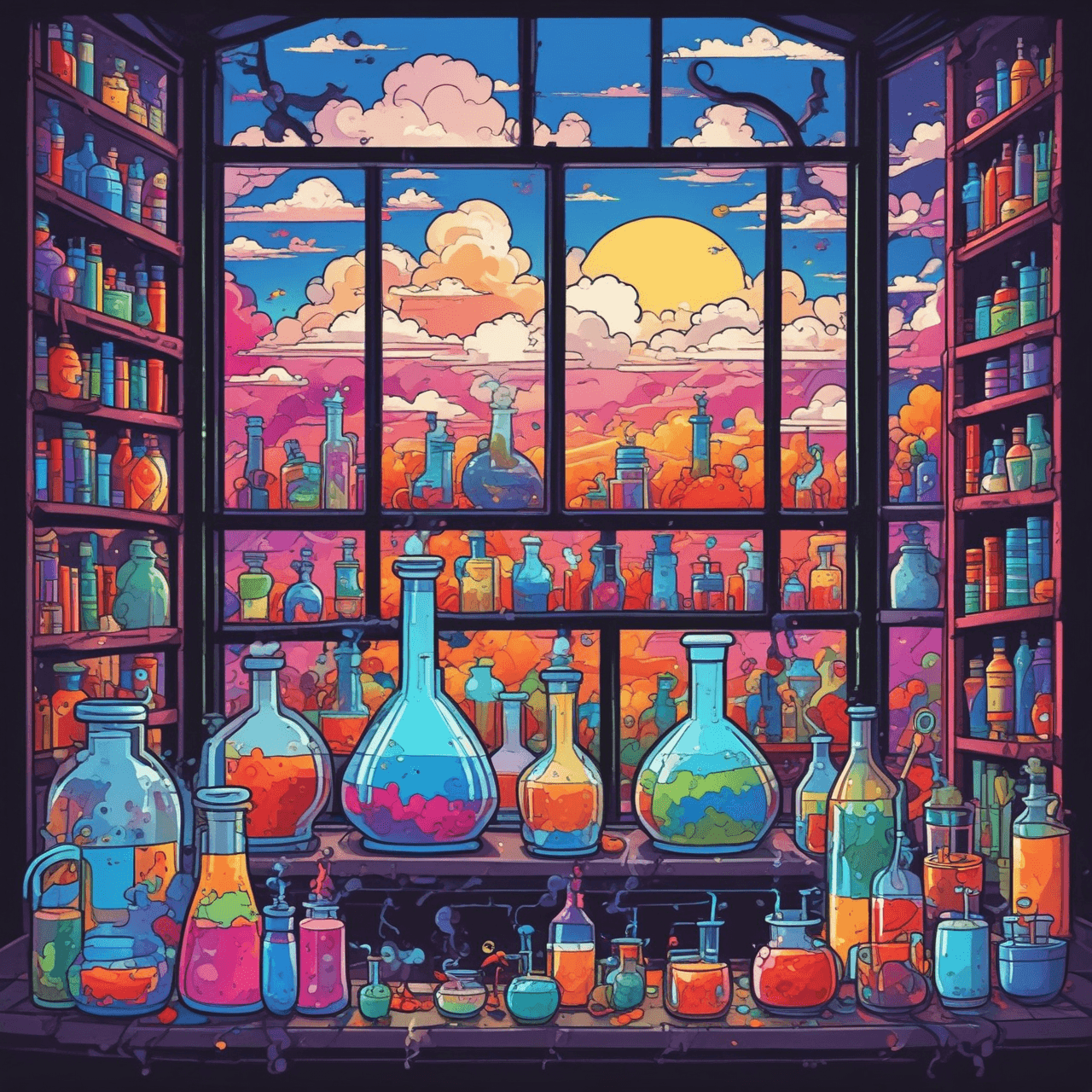 Acid-Base Cloud Hop game banner