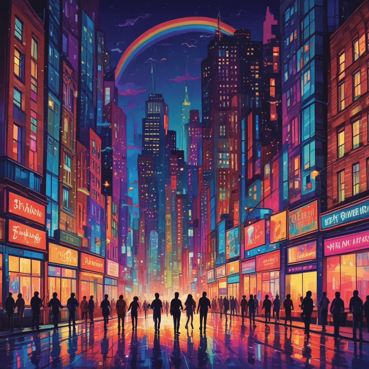 Rainbow Jump game banner