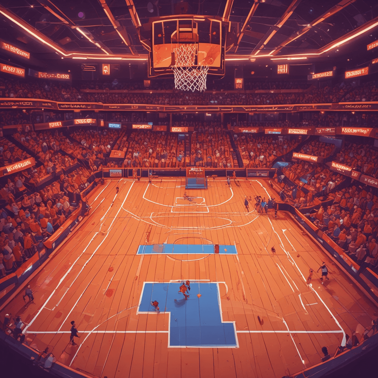 Hoops IQ Race game banner