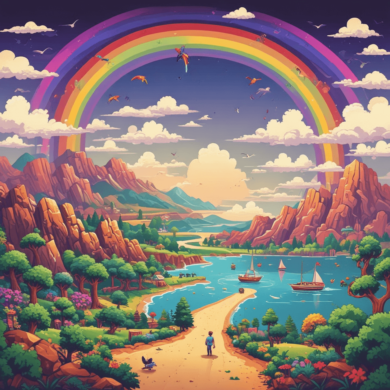 Carrera por la Paz game banner