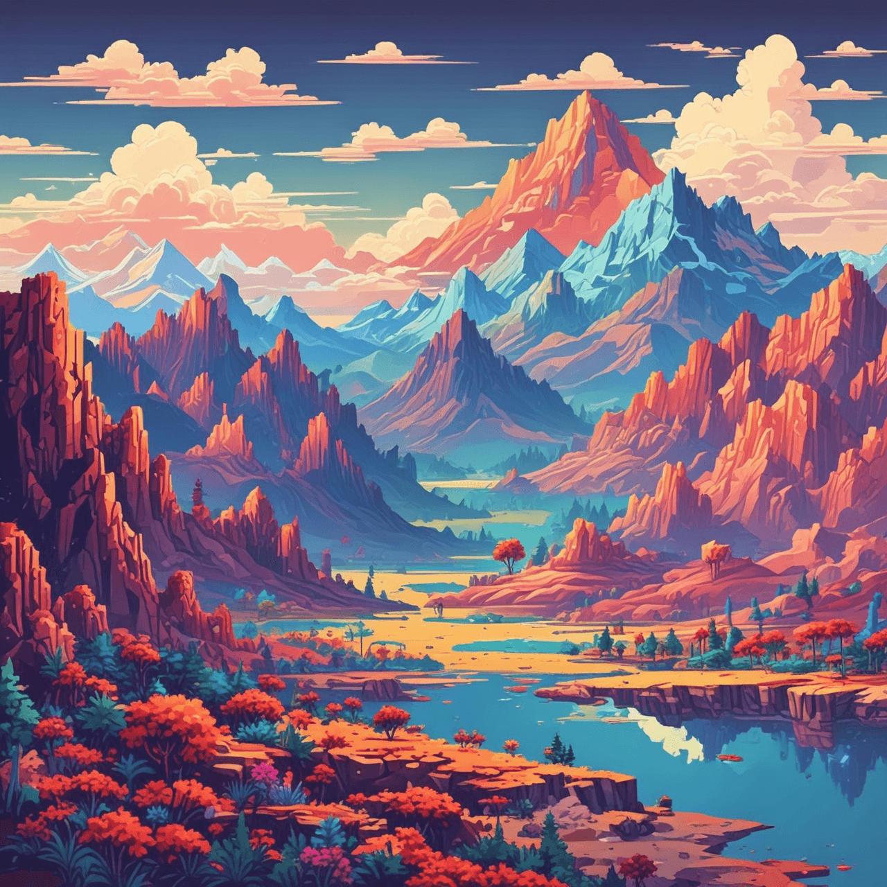 Landform Explorer Run game banner