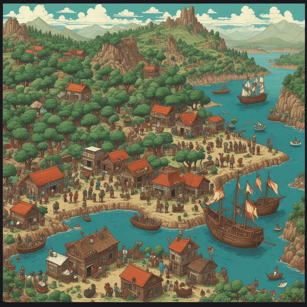 Columbian Exchange Race game banner