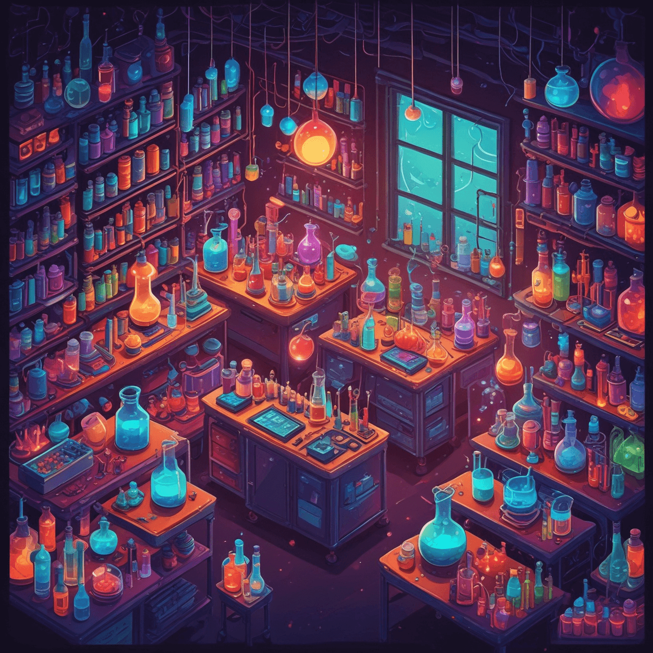 Jetpack Chemistry Adventure game banner