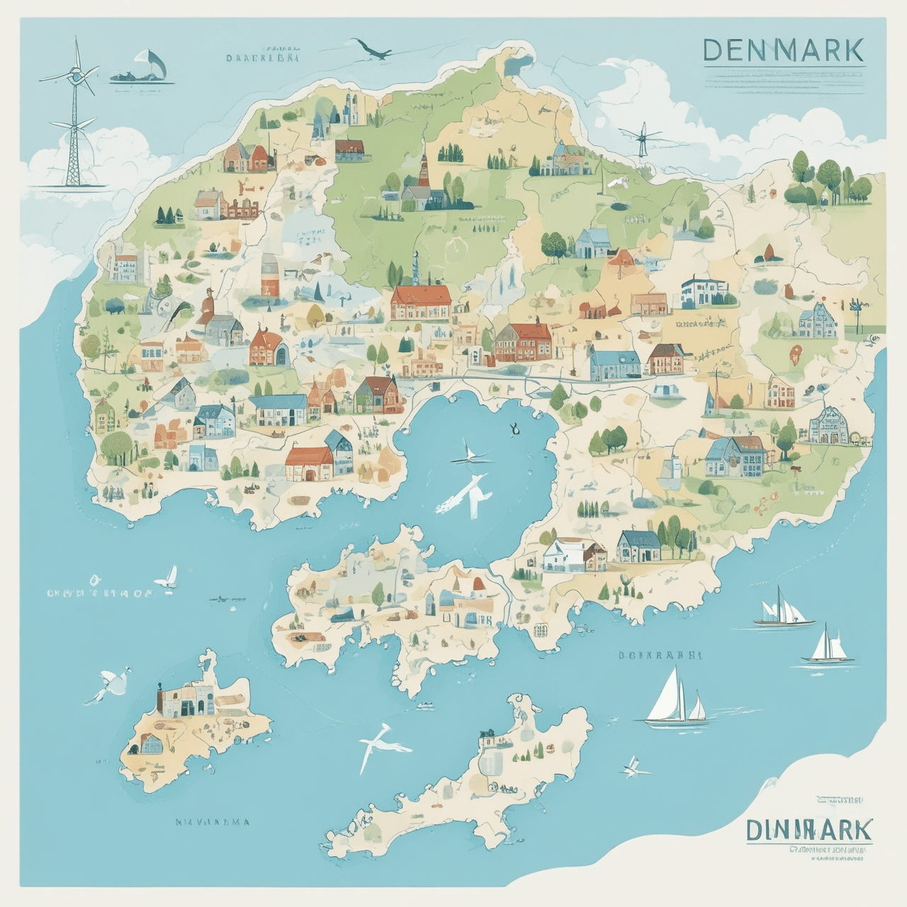 Danish Economy Dash game banner