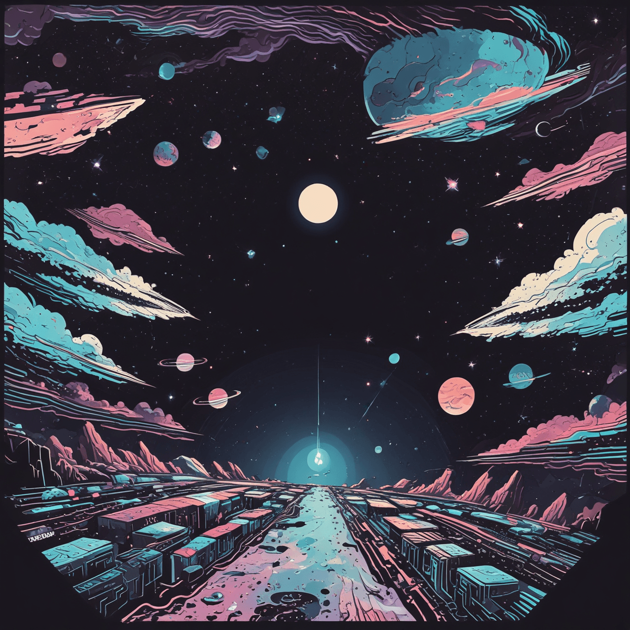 Pale Blue Dot Runner game banner