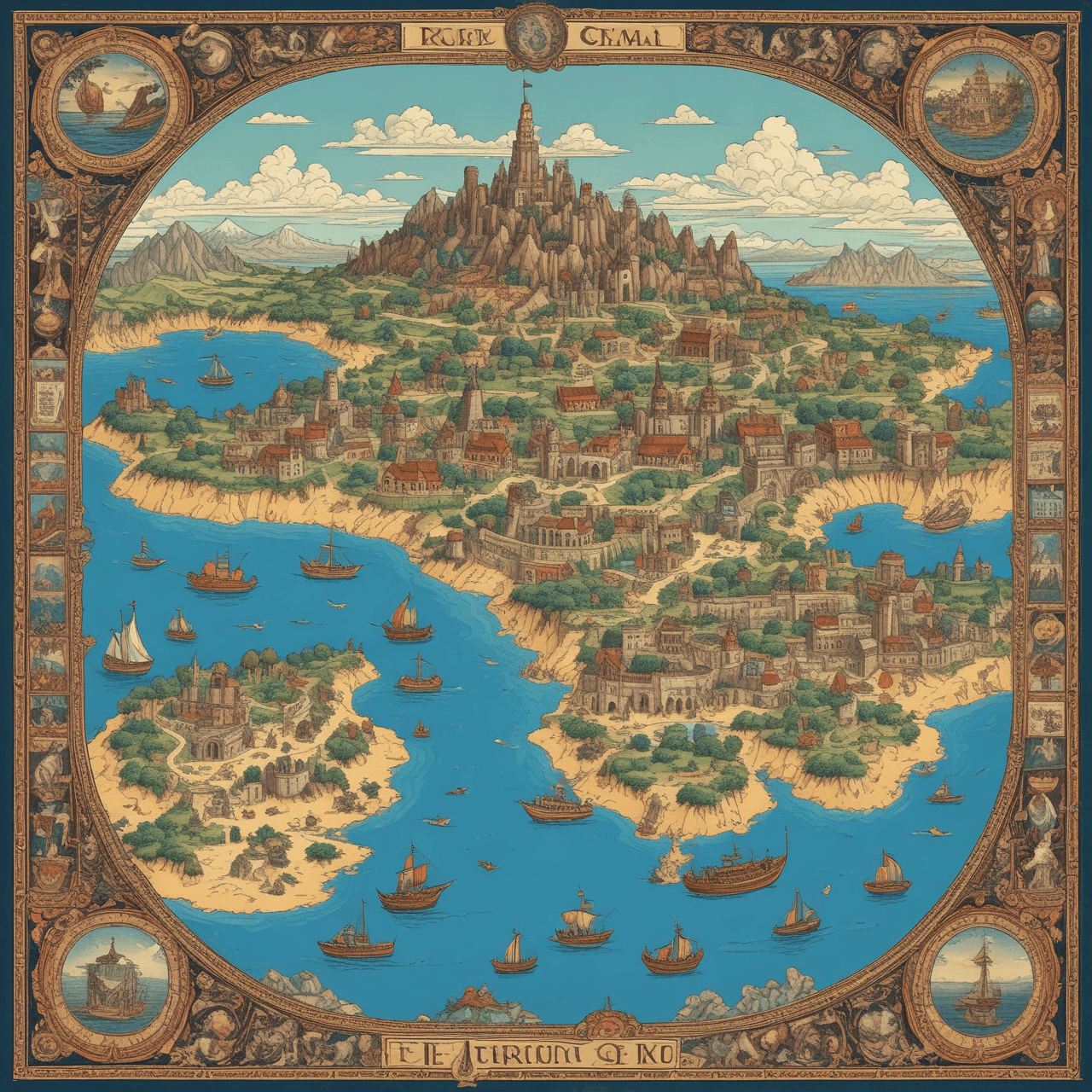 Timeless Trials: World History Run game banner