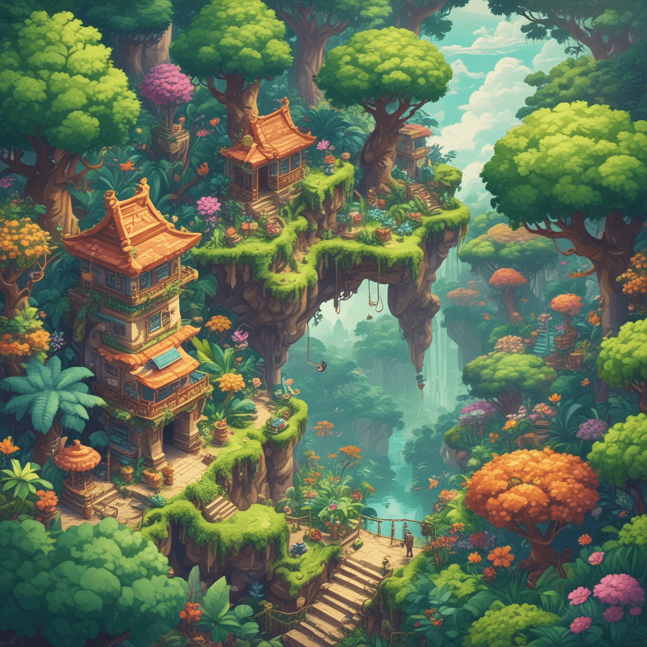 Ancient Paths Cloud Bridge game banner