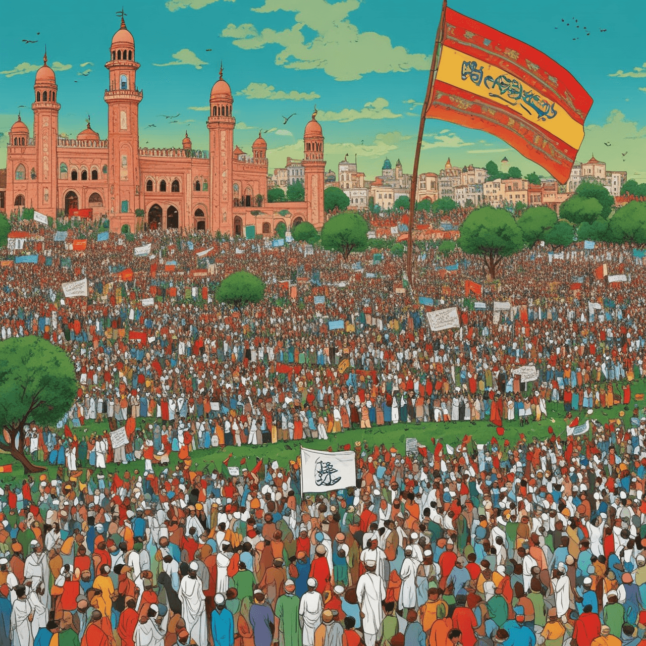 Pakistan Movement Quiz Adventure game banner