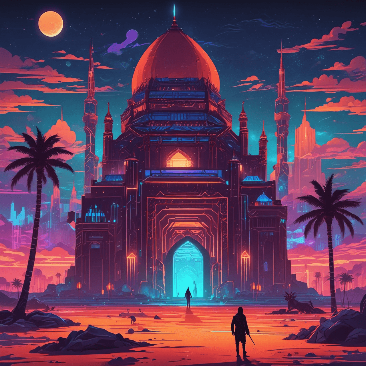 Cyber Seerah Adventure game banner