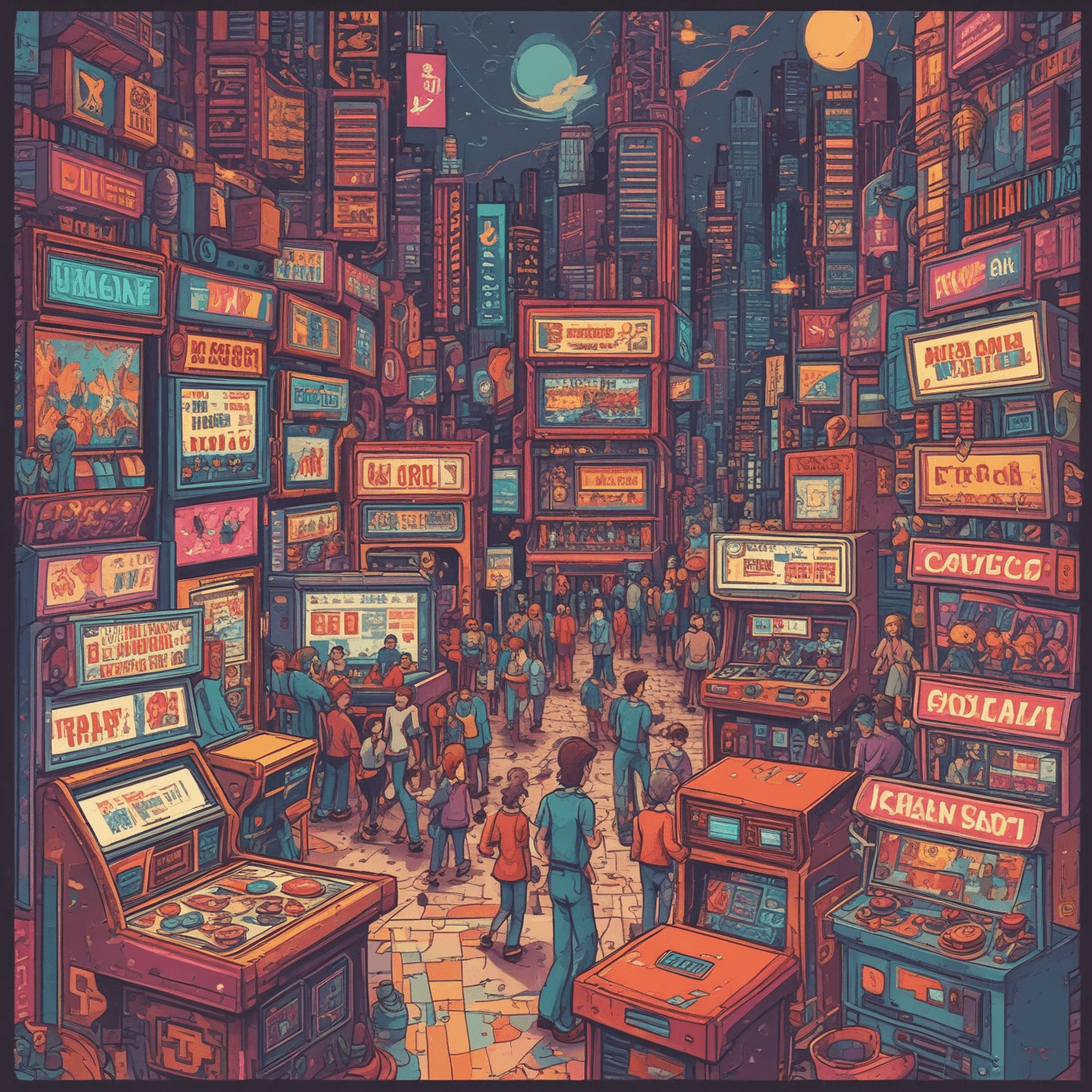 Retro Economic Race game banner